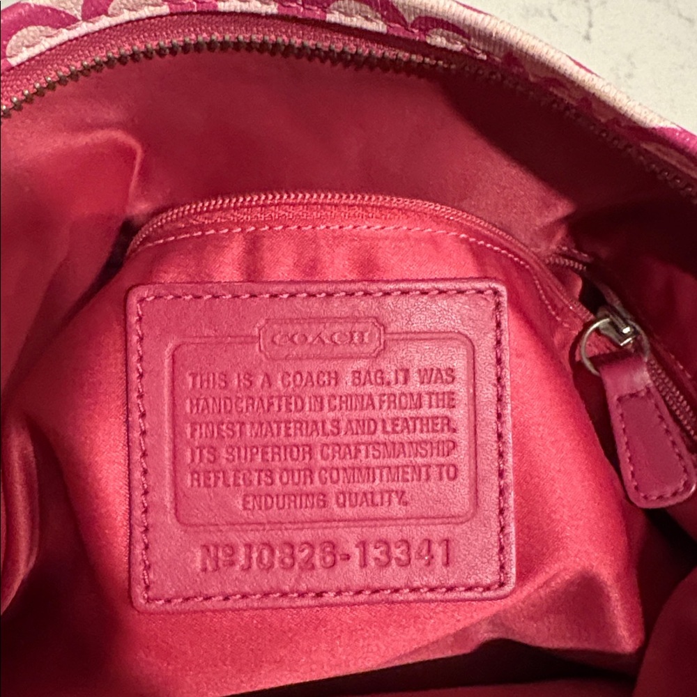 Pink Coach Purse - Picture 7 of 7